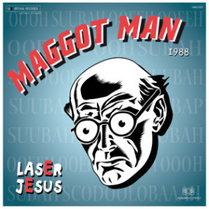 Laser Jesus: Maggot Man 1988 - cover